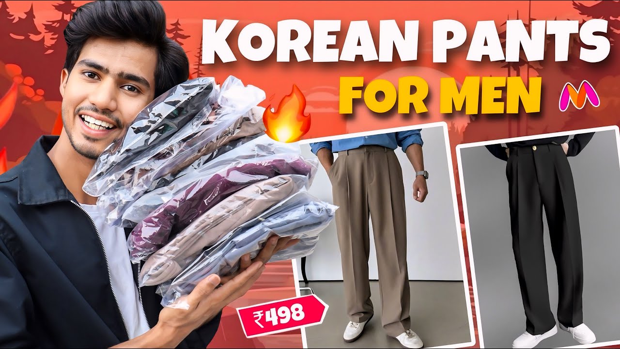 Korean Pants Ne Game Badal Diya 😳🔥 | Best Korean Pants For Men