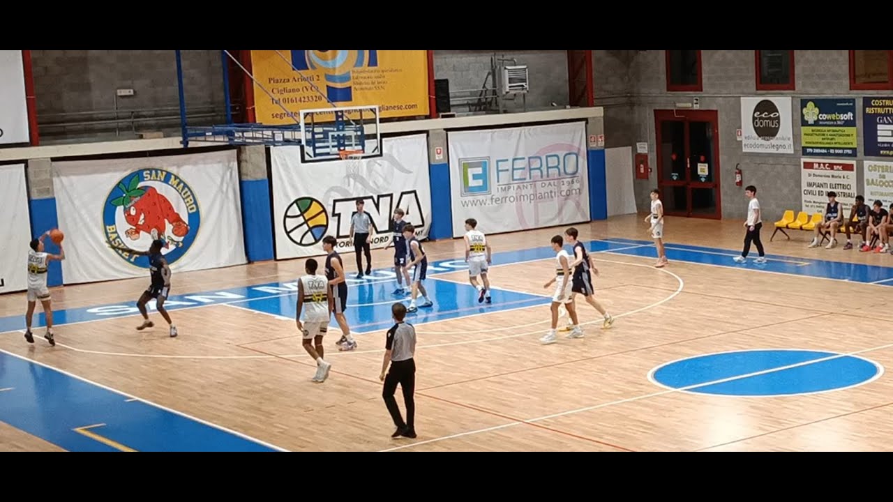 Gabriele Delvecchio 23 pts vs College Basketball U17 Eccellenza - TNA San Mauro