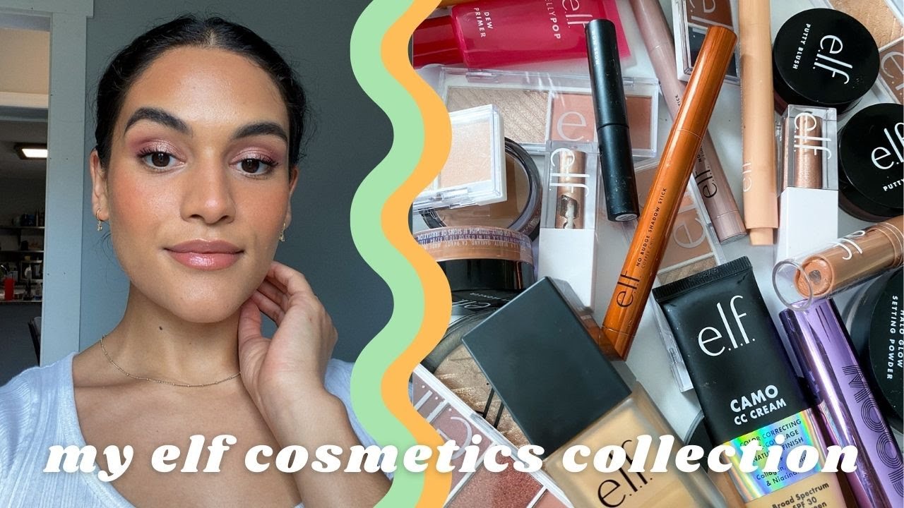 reviewing every elf product in my collection // full face of elf cosmetics