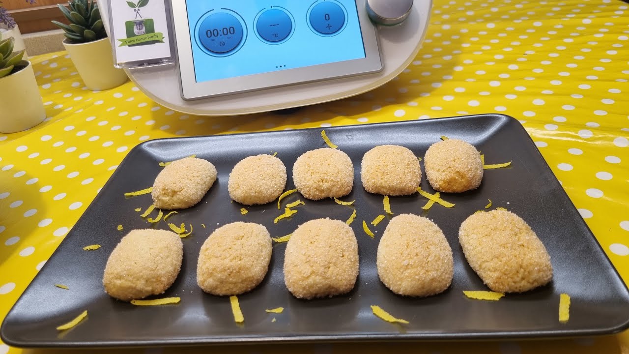 Biscotti al limone per bimby TM6 TM5 TM31 TM21