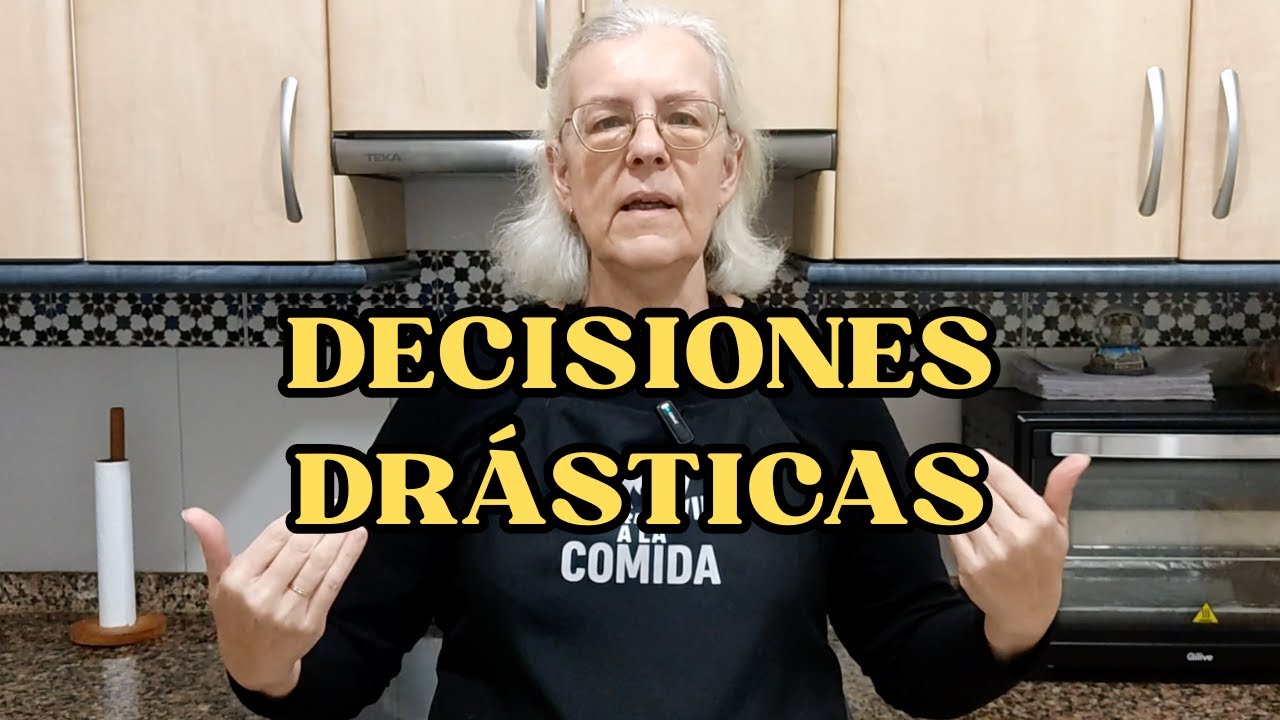 Lo que nadie te cuenta sobre los problemas con la comida. Decisiones drásticas