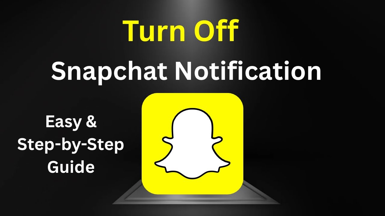 How to Turn Off Snapchat Notifications on iPhone | Snapchat Notification Settings 2025