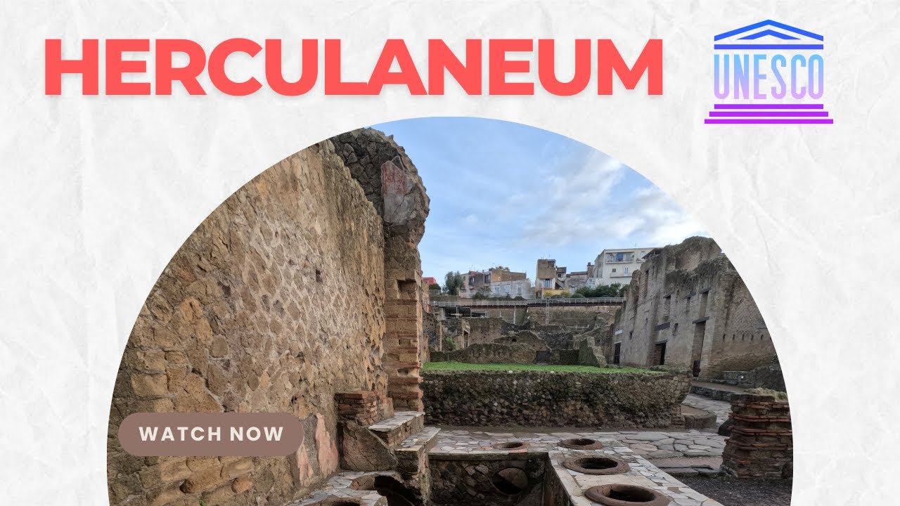 Herculaneum/Ercolano: Walking tour through one of the best preserved ancient Roman sites on earth.