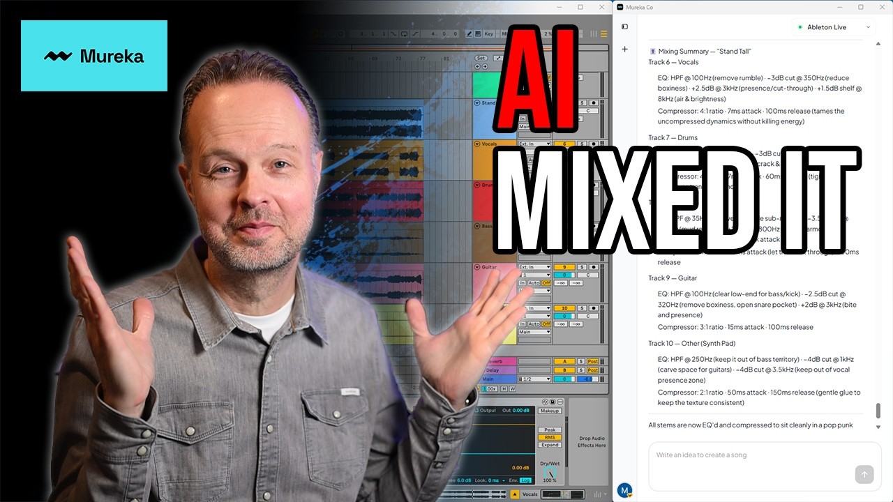 Mureka Co заставила меня перейти на Ableton &mdash; за этим будущее AI-микширования?