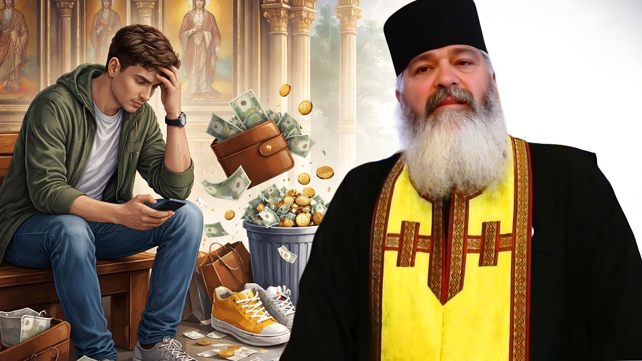 Risipirea banilor și consecințele ei în viața de zi cu zi - Parintele Calistrat