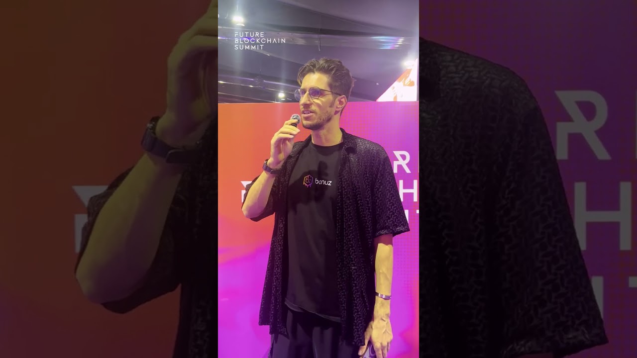 Matthias Mende, Co-founder of Dubai Blockchain Foundatio and Founder of Bonuz at Future Blockchain!