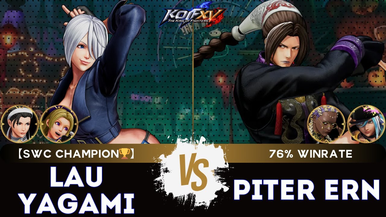 KOF XV ▰ LAUYAGAMI (Ángel/Hinako/Chizuru) 🆚 PITER ERN (Duo Lon/Dolores/Isla) 🎞️Replay Match - 11/25