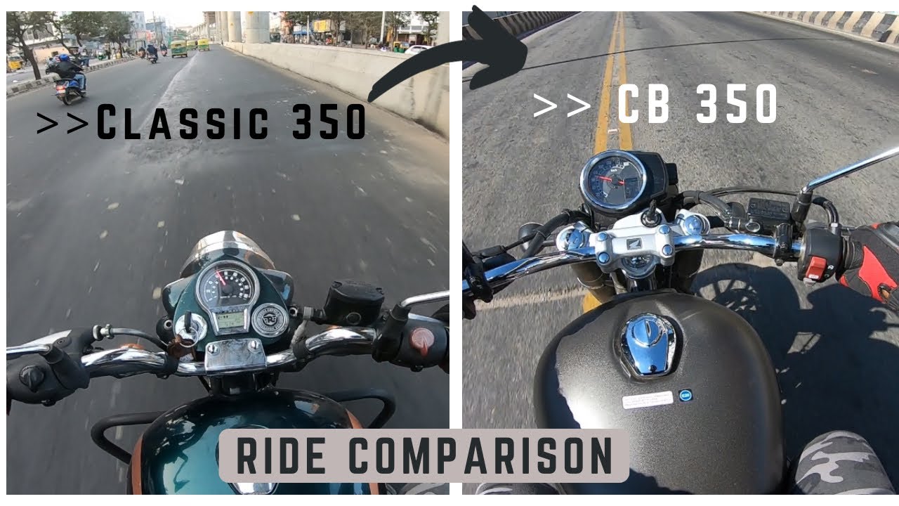 Honda CB 350 vs Classic 350 |Tamil comparison Ride Review|