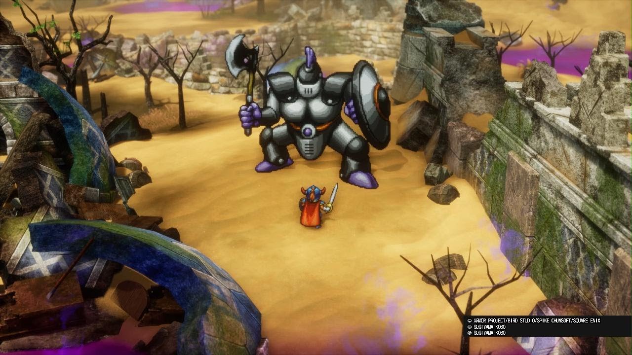 Dragon Quest I HD-2D Remake: Knight Aberrant Draconian Mode