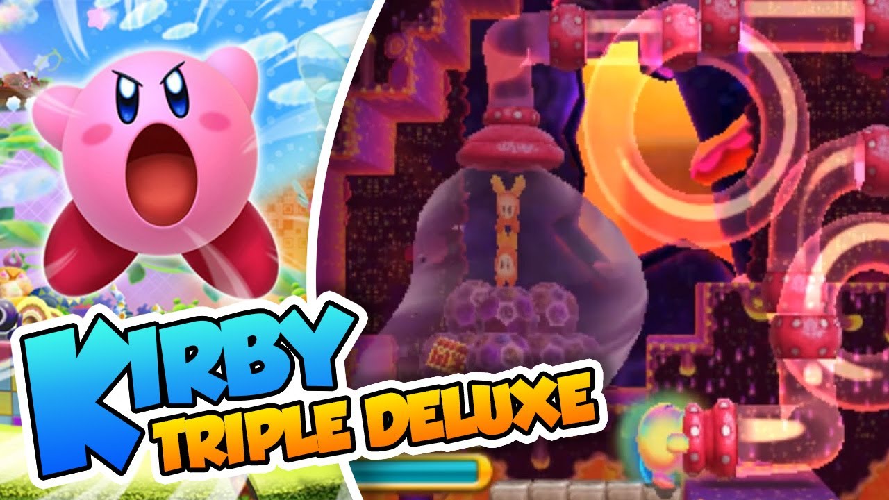 ¡El aspirador rosa! - #13 - Kirby Triple Deluxe (N3DS) DSimphony