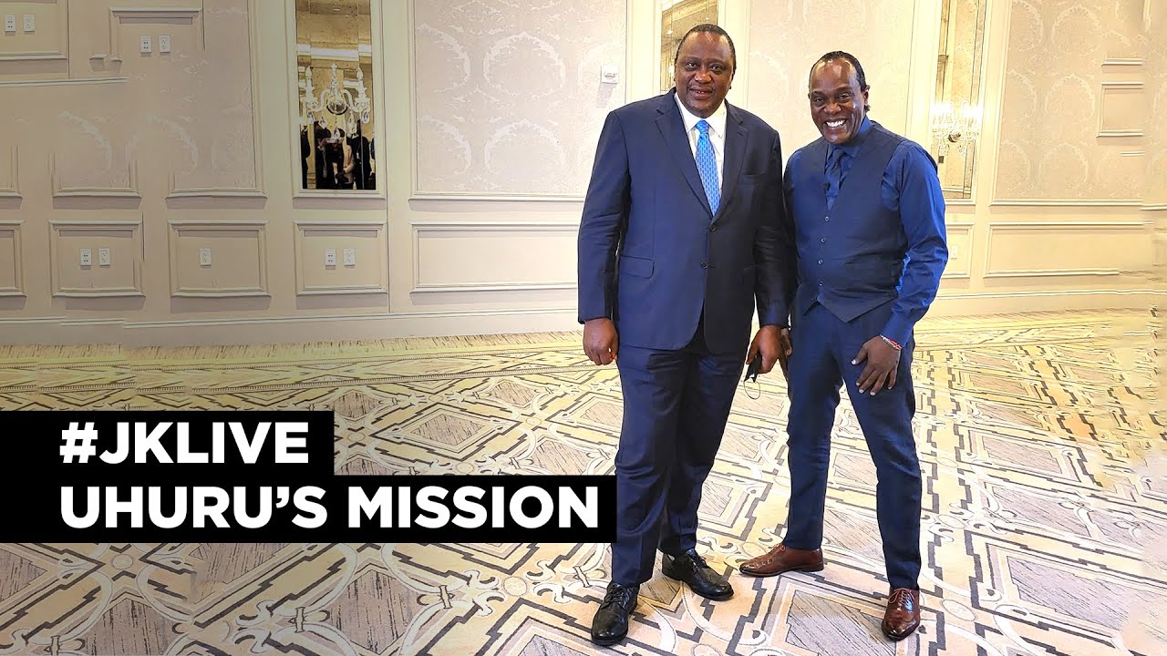 #JKLive with President Uhuru Kenyatta In New York.
