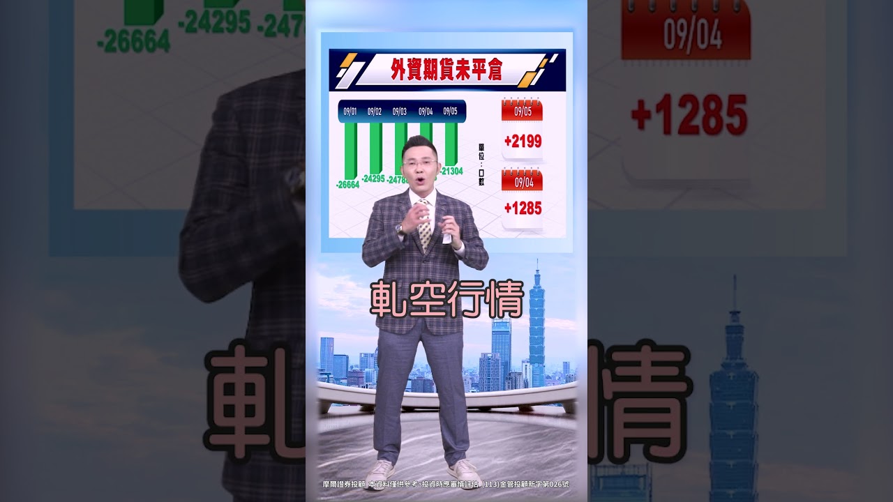 【今晚就業數據公布 台股定生死 避險美債大噴出!】2025.09.05 哲哲只有60秒 #shorts