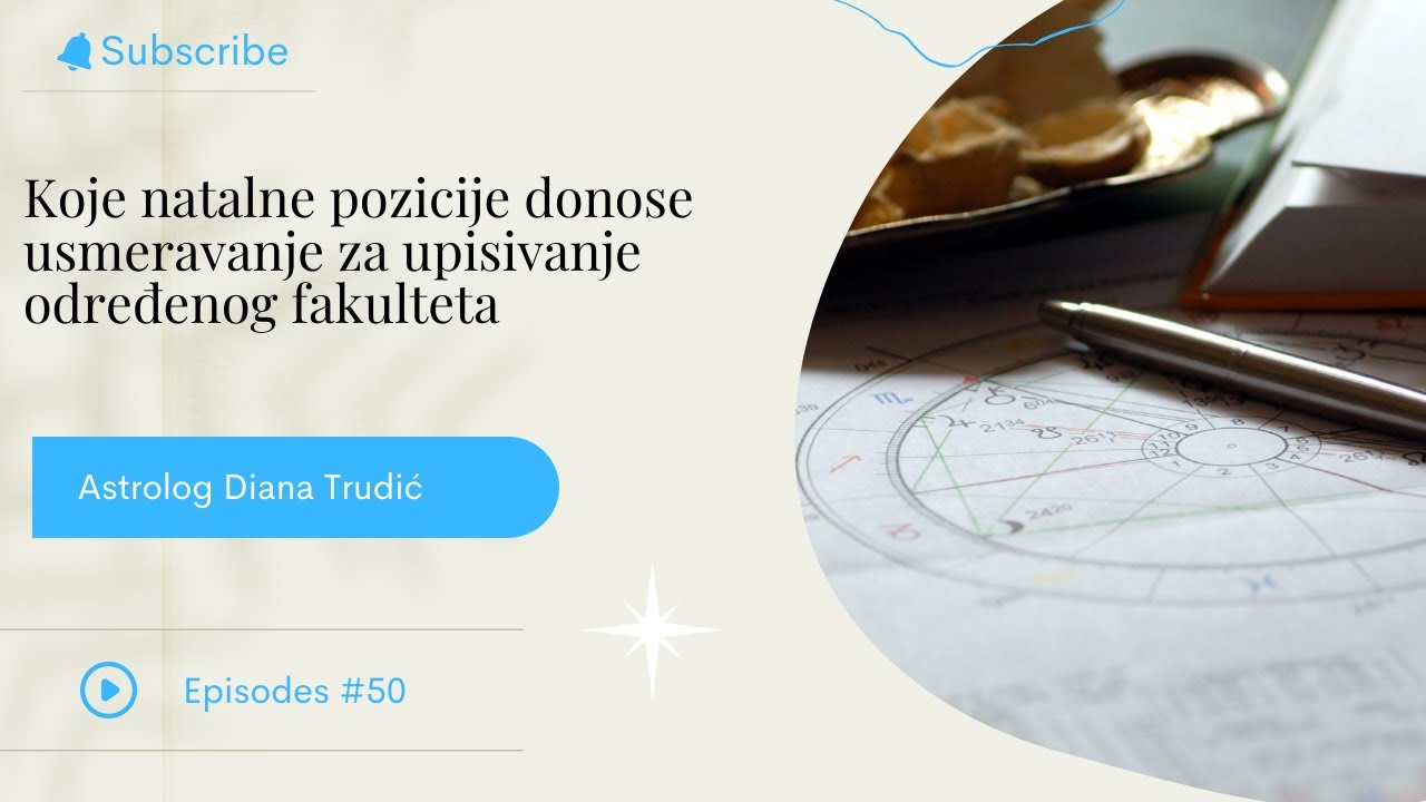 Koje natalne pozicije donose usmeravanje za upisivanje određenog fakulteta