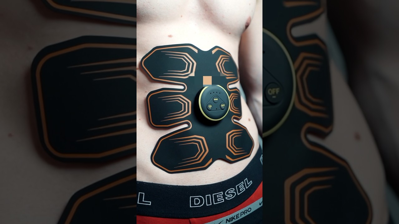 Mit EMS-Bauchtrainer zum Sixpack!? 😱⁉️ **Bauchfett loswerden**