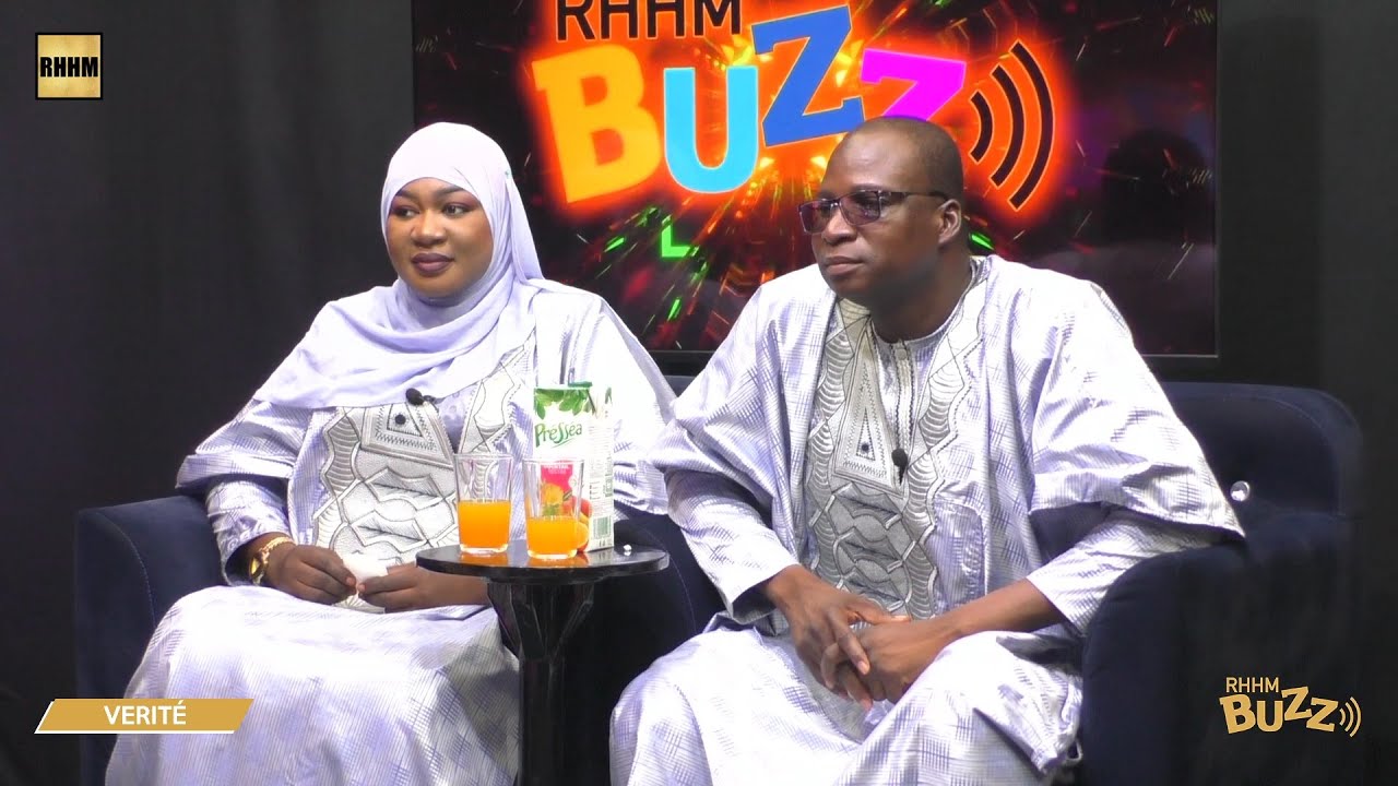 Nouhoum Dembelé et son épouse Awa sur RHHM Buzz - vendredi 6 octobre 2023