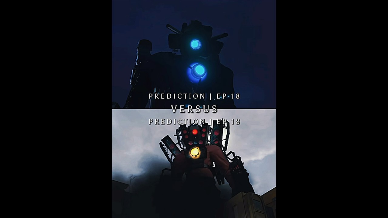 Prototype B (Ep 18) Vs Infected Titan Speakerman (Ep 18) #shorts #wis