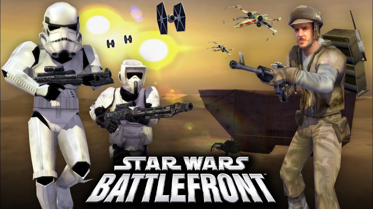 The BETA Version of Tatooine: Dune Sea! - Star Wars Battlefront 2004 (Xbox to PC Beta Map Pack)