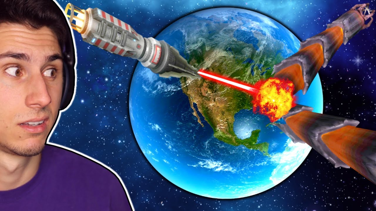 Я разрезал космического червя ПОЛОВИНЕ! | Обновление Solar Smash