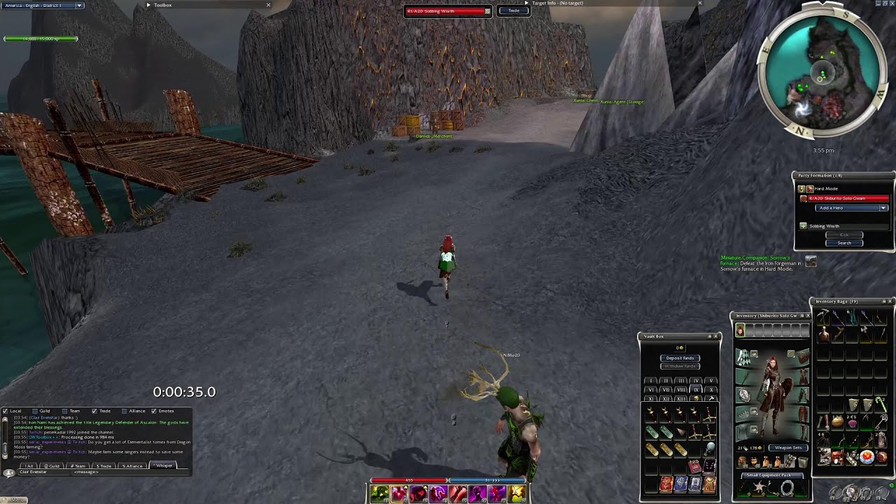 Guild Wars - Ranger Solo GWAM - Episode 57 - Witman's Folly Vanqiush + Skill Capping