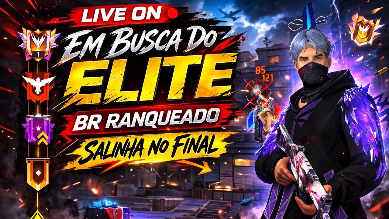 🔥 RUMO AO MESTRE AO VIVO! SERÁ QUE HOJE VAI? 👽 #freefire
