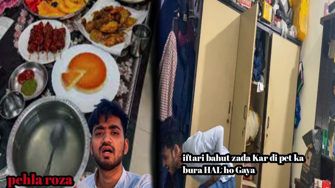 Sehri sy aftar tak …II iftari zyada kr li 🤭