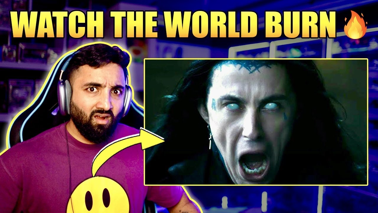 THIS IS CRAZY. RAP FAN reaction to FALLING IN REVERSE - WATCH THE WORLD BURN