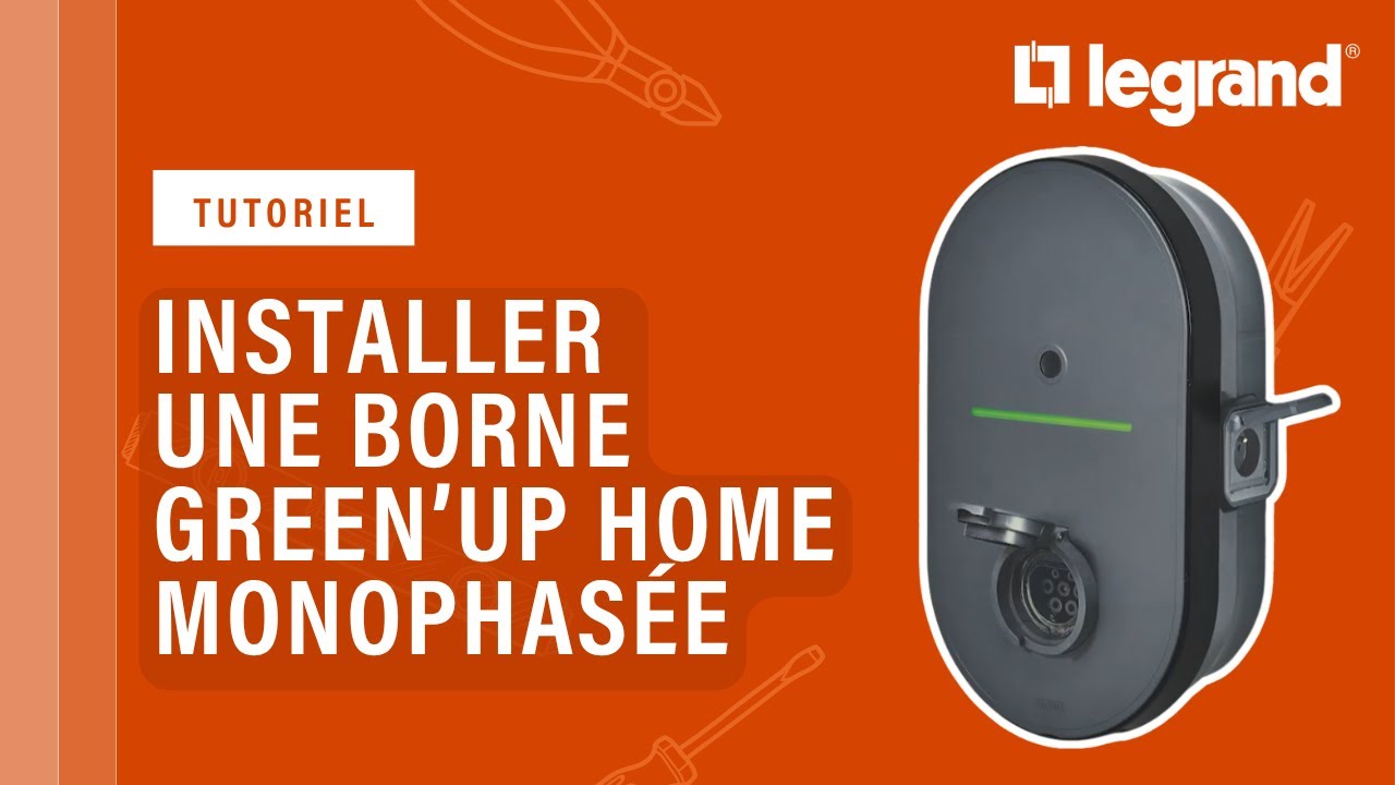 Comment installer une borne Green'UP HOME monophasée ?