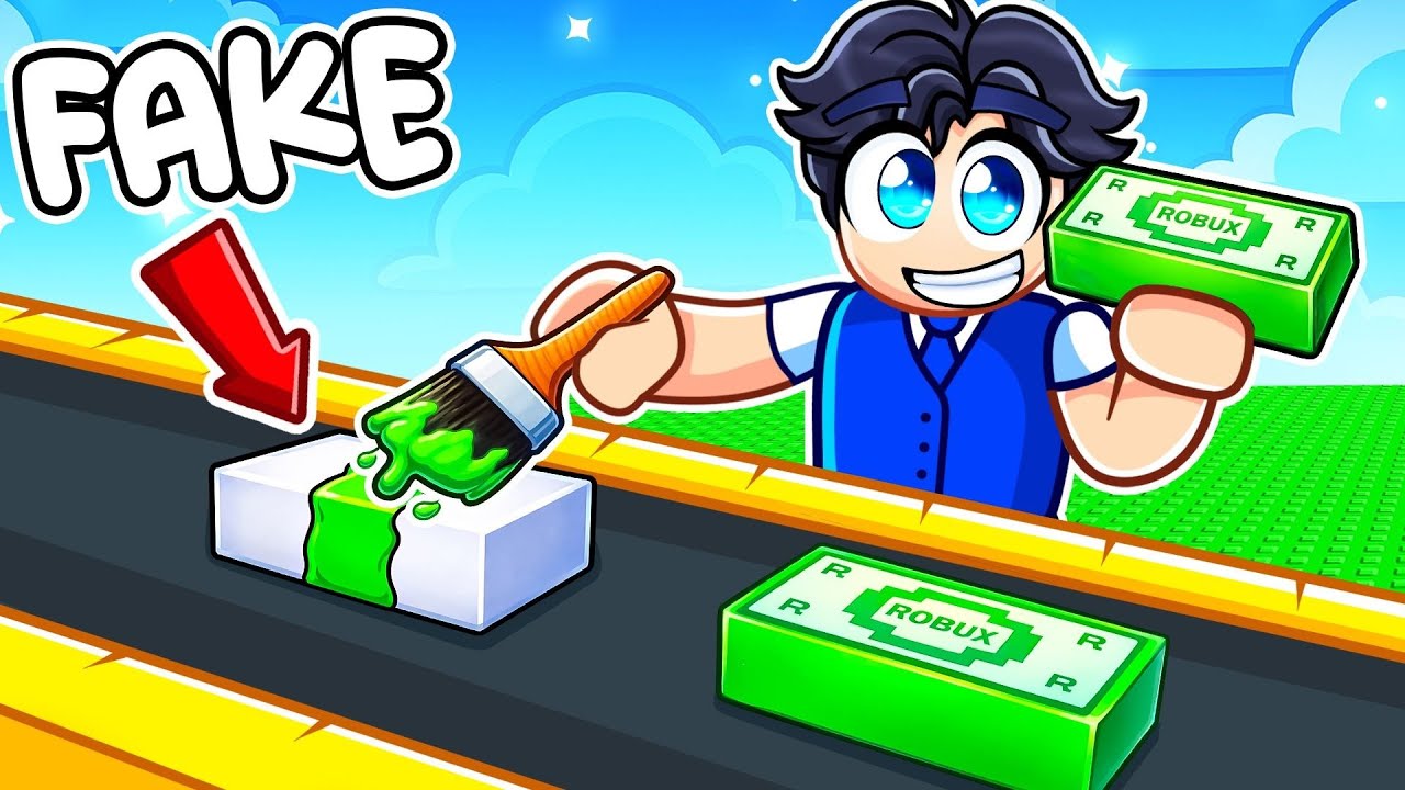 Printing $1,000,000 Of FAKE MONEY In Roblox 