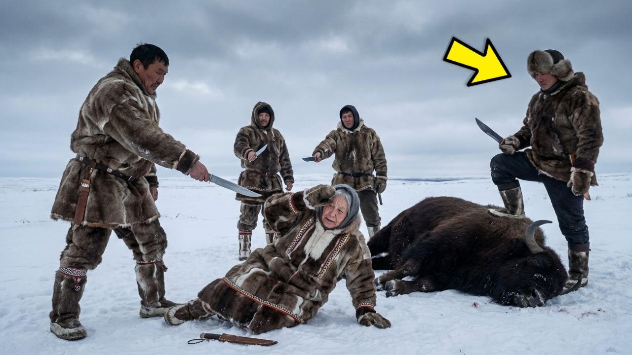 98-LETNIA WDOWA JAKUTKA Stawia czoła BAWOŁOWI 5000KG, by URATOWAĆ WIEŚ przy -80°C ale…