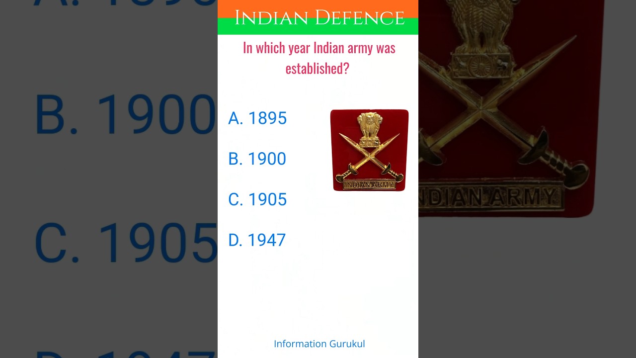 General Knowledge | Indian Army | Competitive Exam | #ssc | 28 |#gk #shortsfeed #shorts #shortsgk