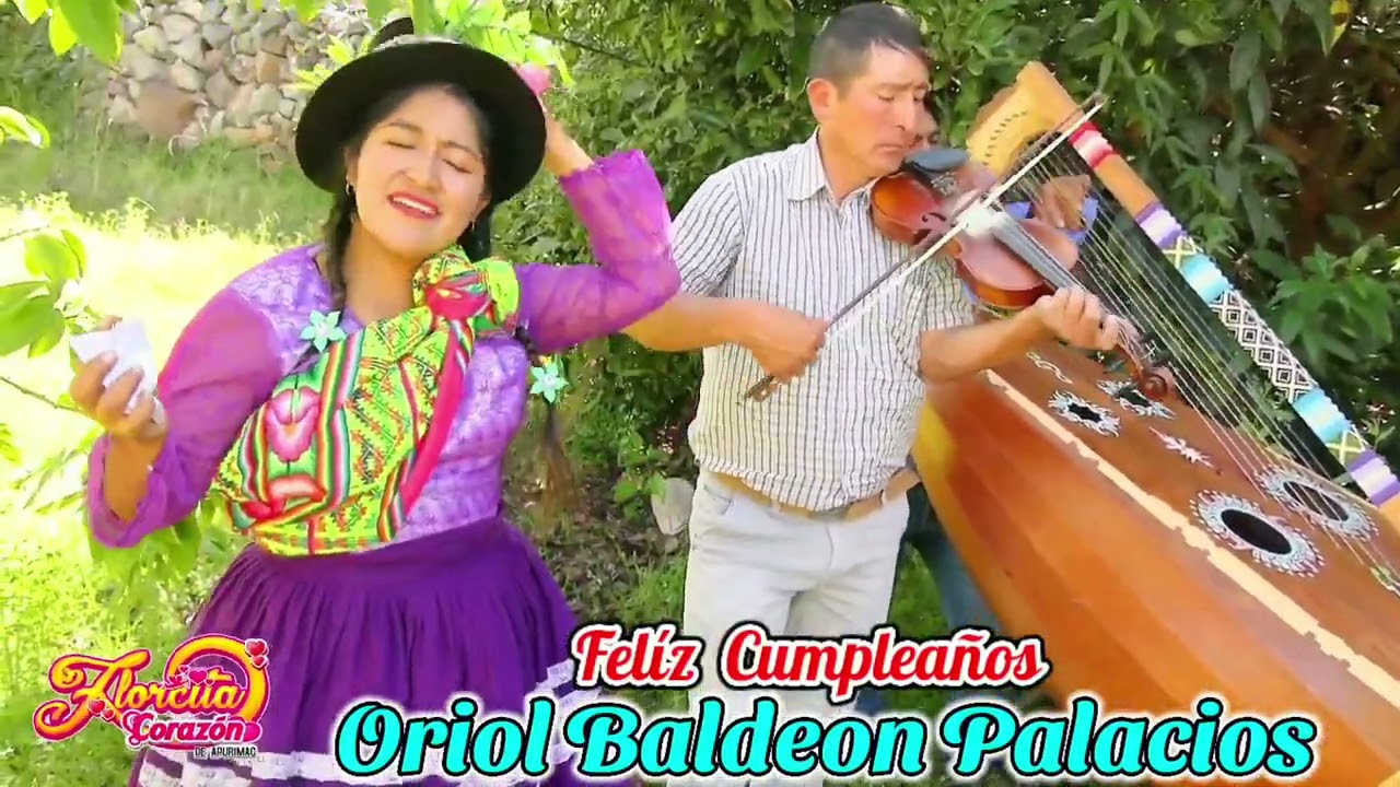 felíz Cumpleaños: Oriol Baldeón Palacios