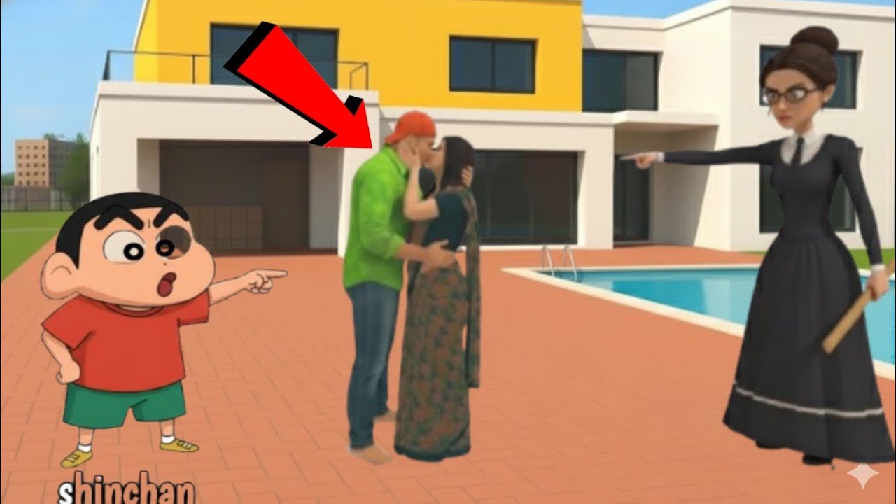 🤣Aaj shinchan ki bhabhi aa gayi😱😜Indian Theft Auto Simulator 🤘🎇GaMeonfire