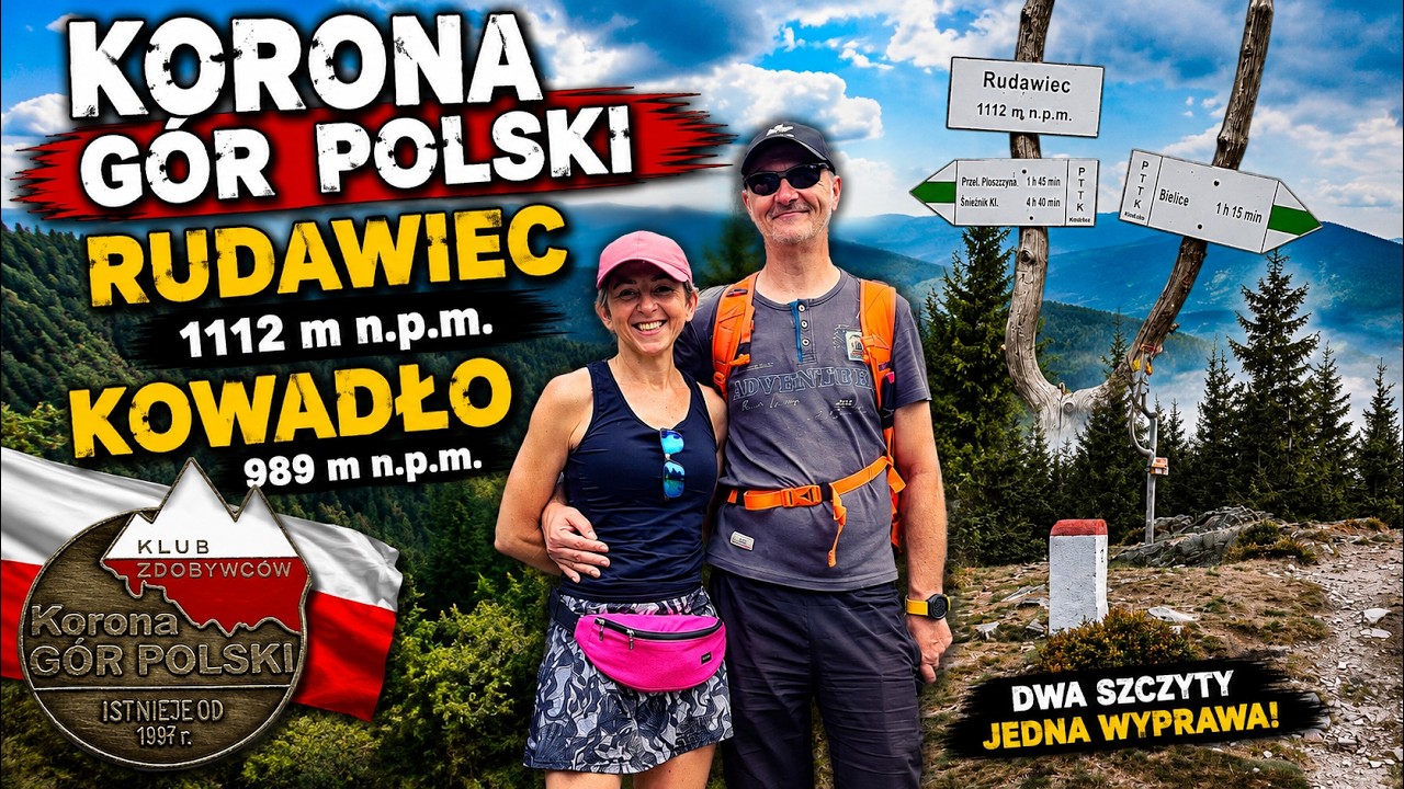 Zdobywanie Korony Gór Polski -Rudawiec 1112 m n.p.m i Kowadło 989 m n.p.m.