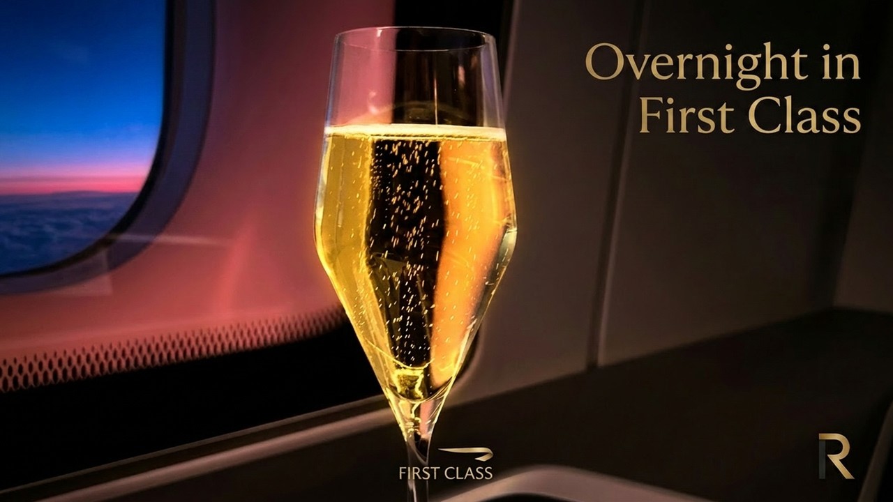 Flying overnight in BA's first class cabin from New York to London