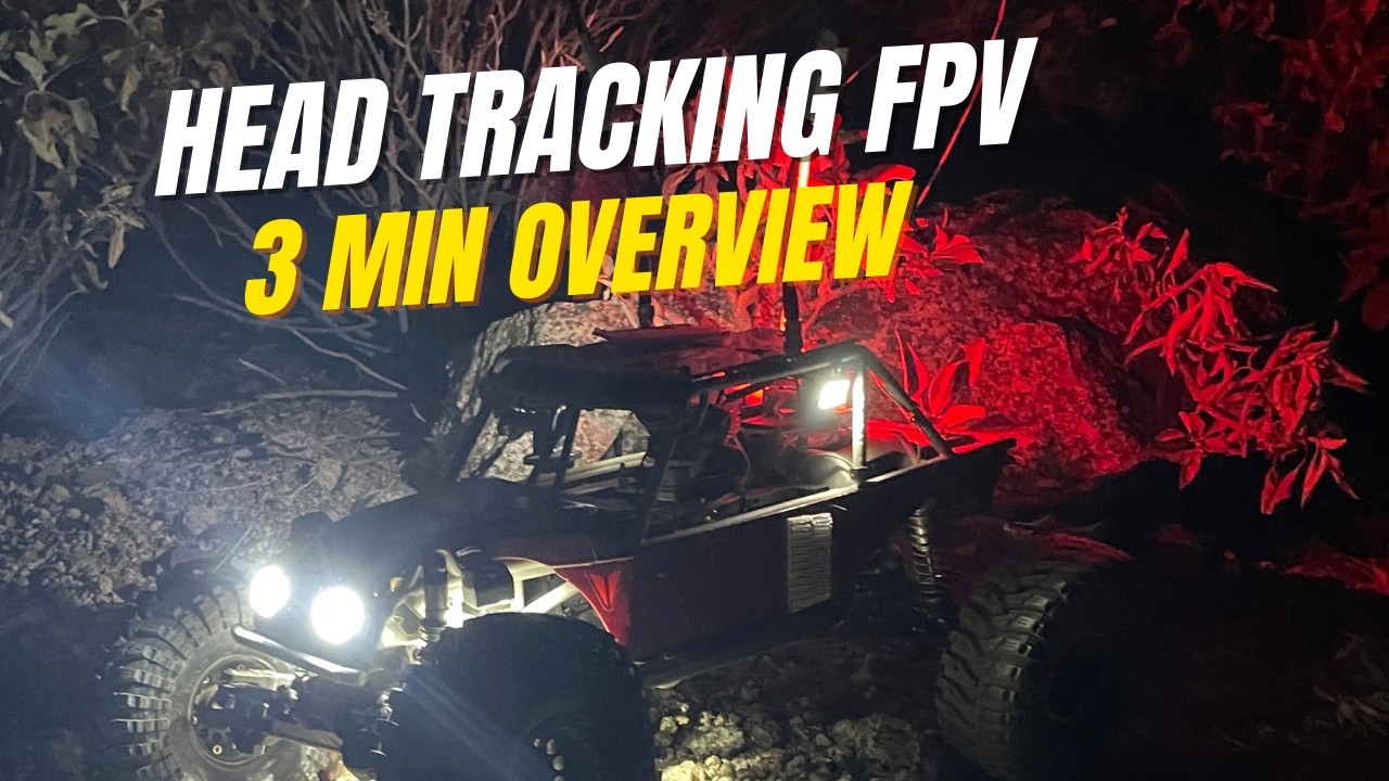 Head Tracking FPV 3 min Run Through | Vanquish H 10 | Avatar L  | Caddx  #fpvrccar #rcoffoad  #fpv 