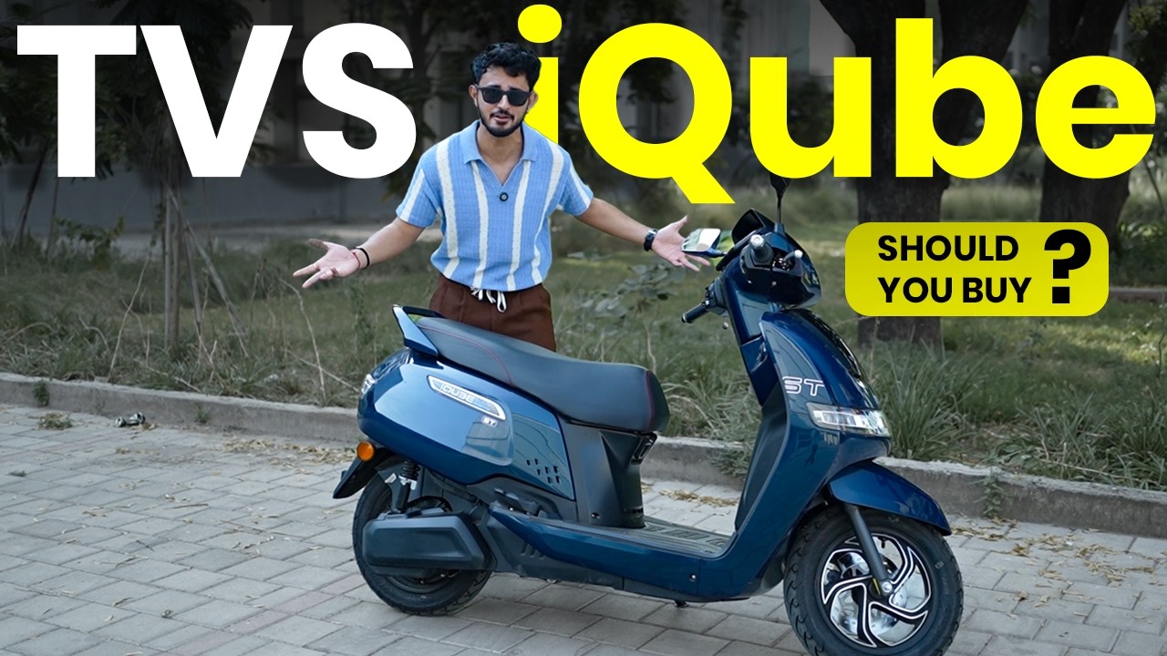 Обзор TVS iQube ST: зверь или провал? Скорость и тормоза раскрыты!