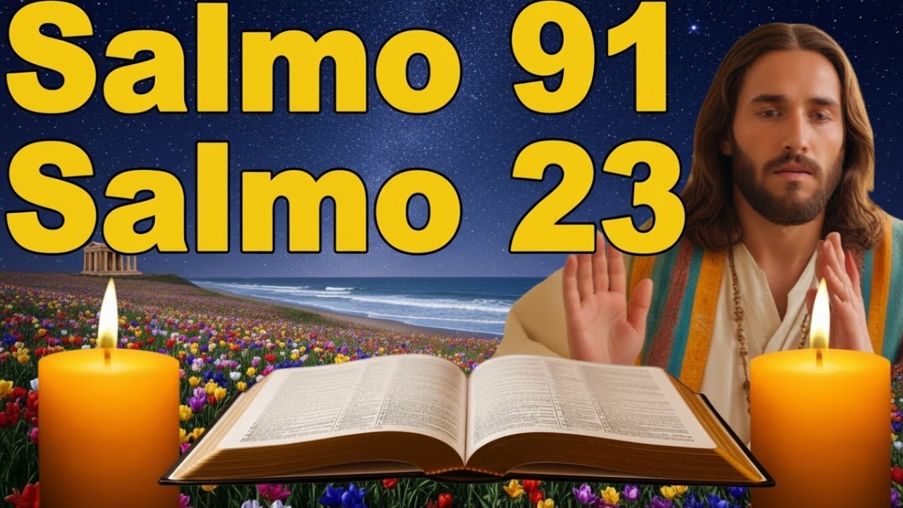 ORAÇÃO DO DIA 16 DE MARÇO - SALMO 91 e SALMO 23 | As duas ORAÇÕES MAIS PODEROSAS da BÍBLIA