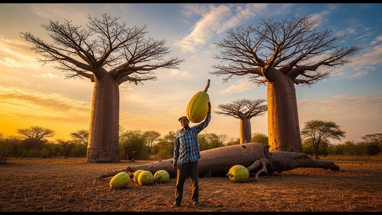 Baobab Tree Farming Documentary | From Tree to Market