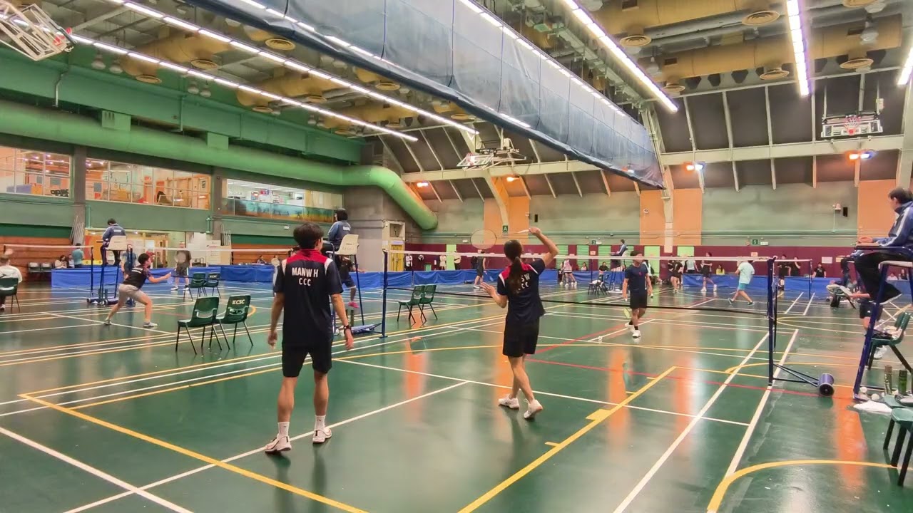 2026全港羽毛球雙打聯賽混團 - 震昇 vs CCC -  關竣匡/林雪盈 vs 萬昀熹/陸思穎