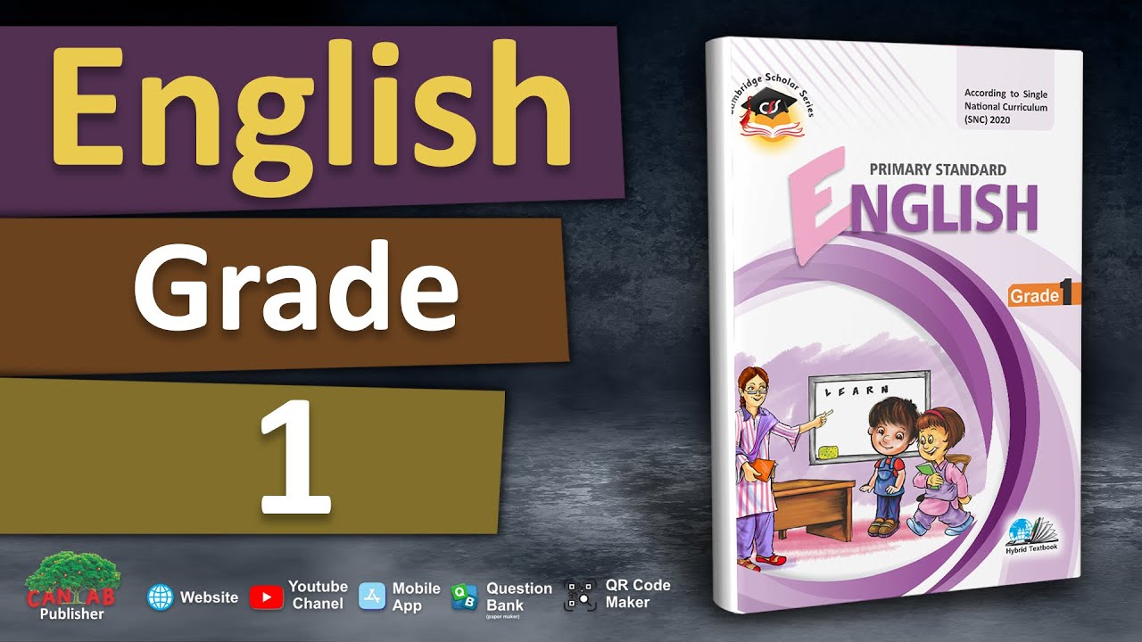 English Grade 1 Unit 1 Introduction  || SNC 2020 ||
