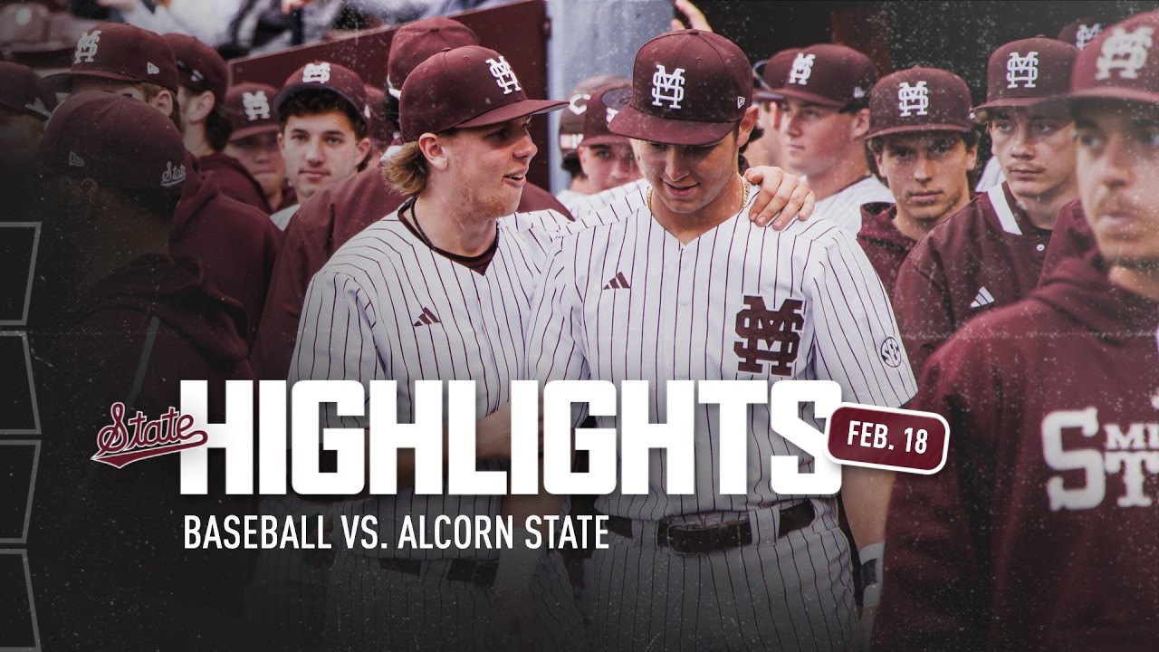 BASEBALL | Highlights vs. Alcorn State - 2/18/26
