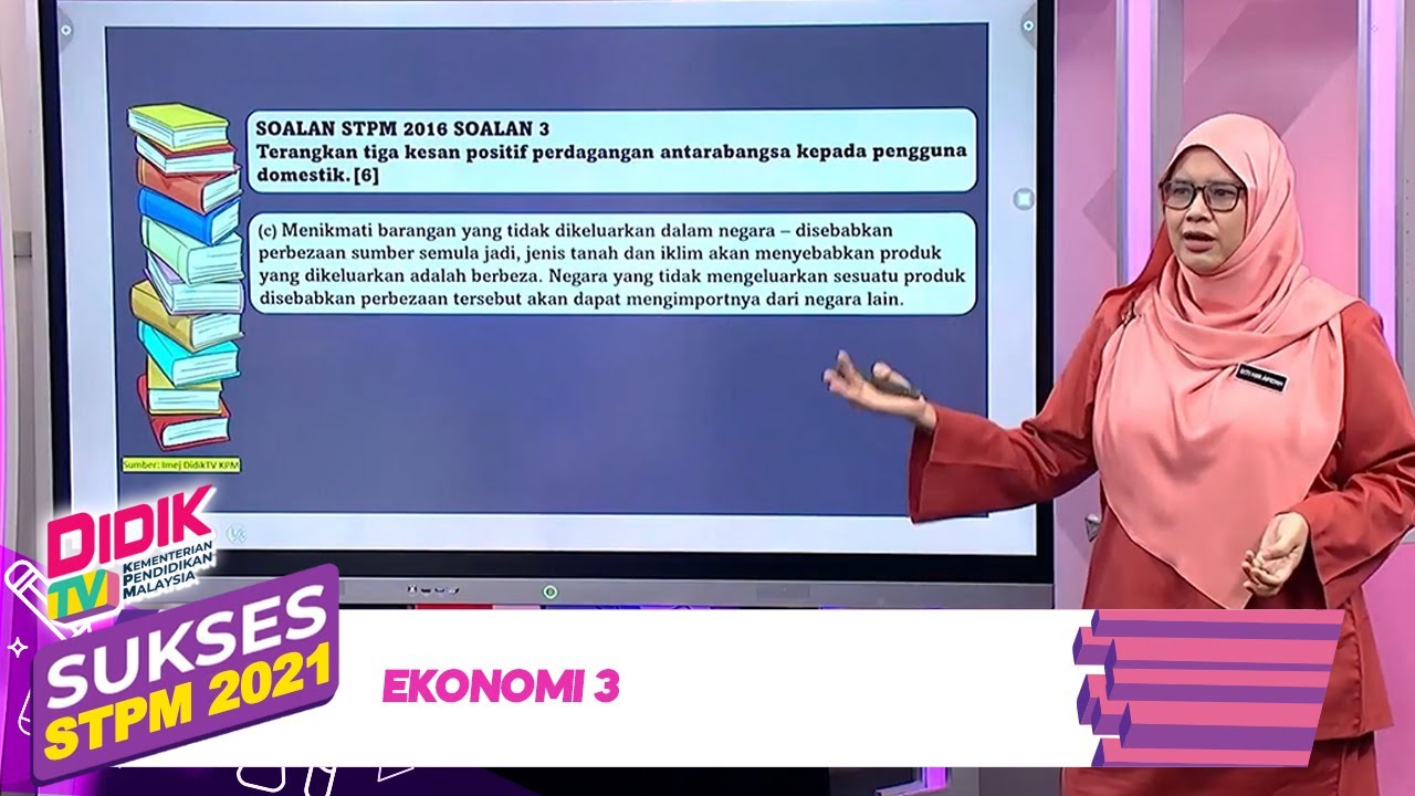 Sukses STPM (2021) | Ekonomi 3 [R]
