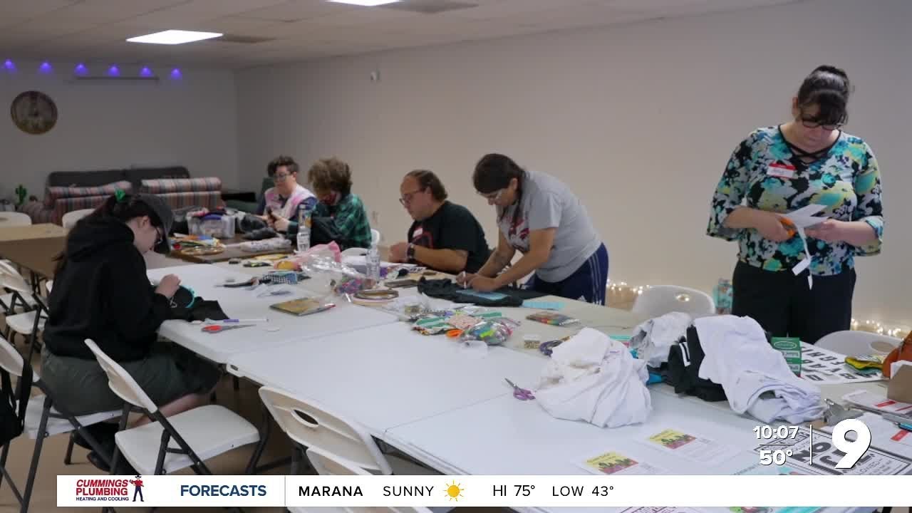 Turning clothes into a message: Crafting Resilience hosts workshop to make statement shirts