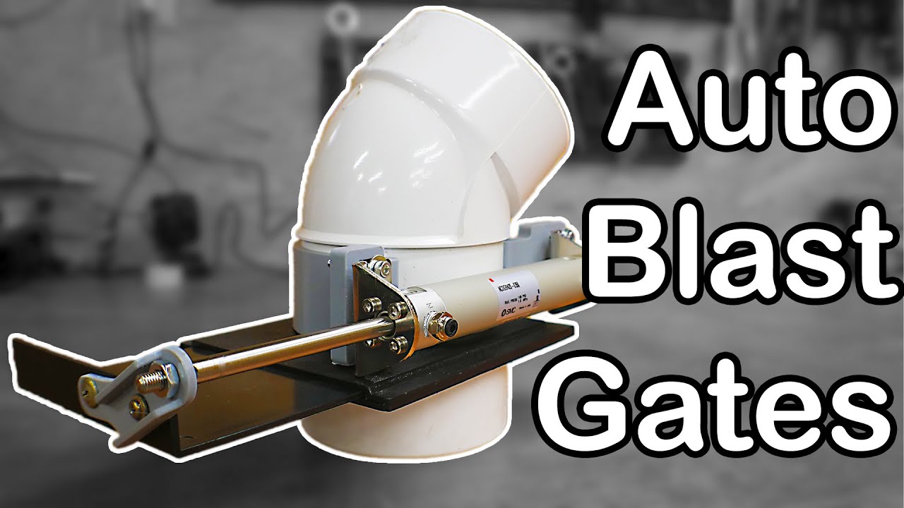 Making An Automatic Dust Collection System; Shopmade #081