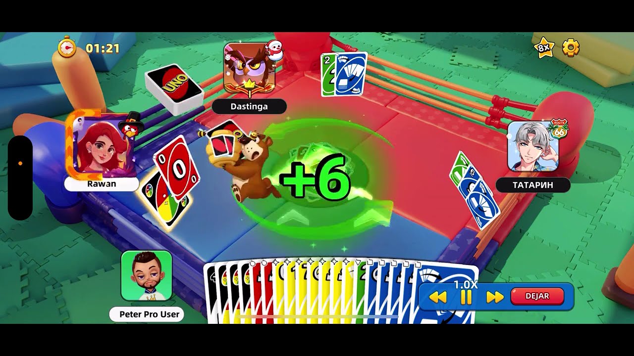 UNO Side to Side: Winning an Unlikely Match!