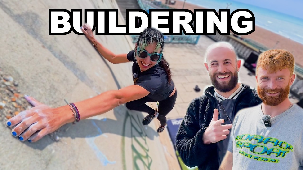 Urban Climbing in Brighton with Ben & Toby Segar (fun)