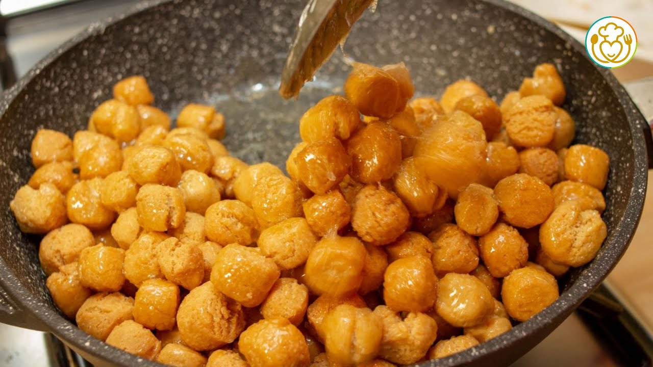 MAI fatti così DORATI e FRAGRANTI: Struffoli SENZA burro | VivoGlutenFree