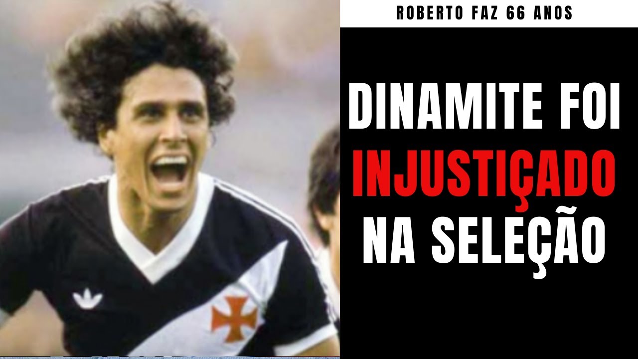 Injustiçado em 82, ídolo do Vasco, Roberto Dinamite acirrou rivalidade com o Fla e hoje faz 66 anos