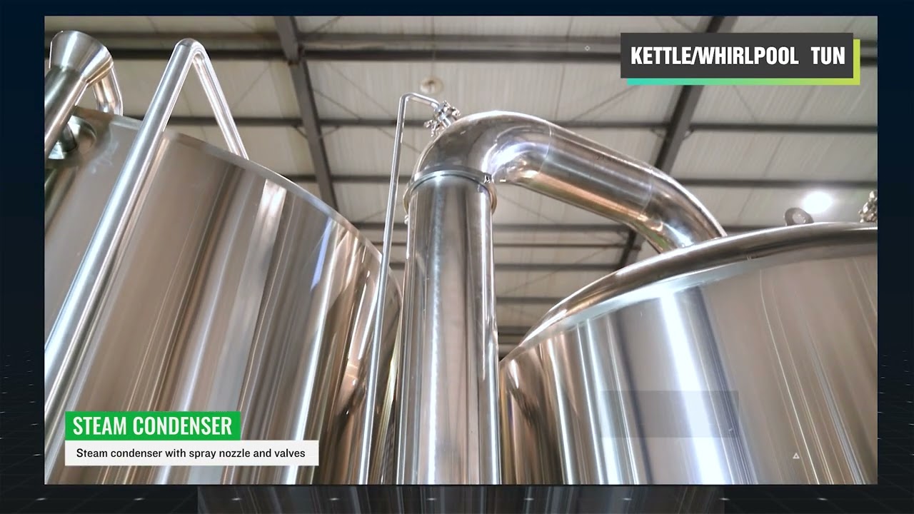 Tiantai turn key craft beer brewing solution: 1500L brewery equipment#brewing #brewery #equipment