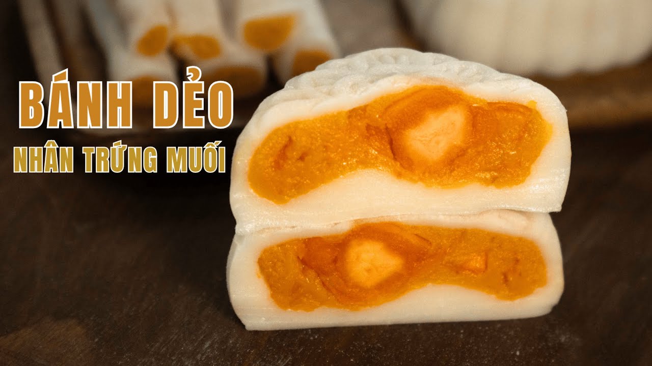 Cách Làm Bánh Dẻo Nhân Kem Trứng Muối – Công Thức Chuẩn Dễ Thành Công